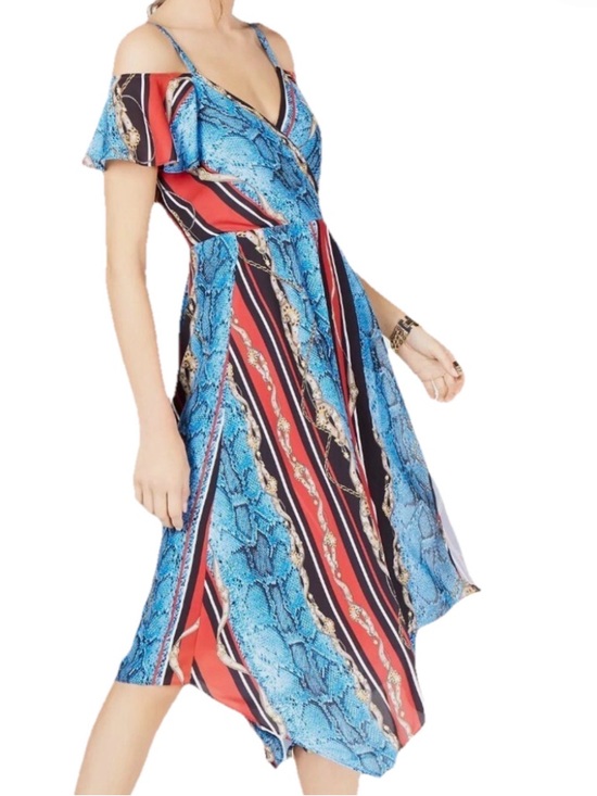 INC International Concepts Dresses & Skirts - INC international Concepts midi dress Sz 4 asymmetrical